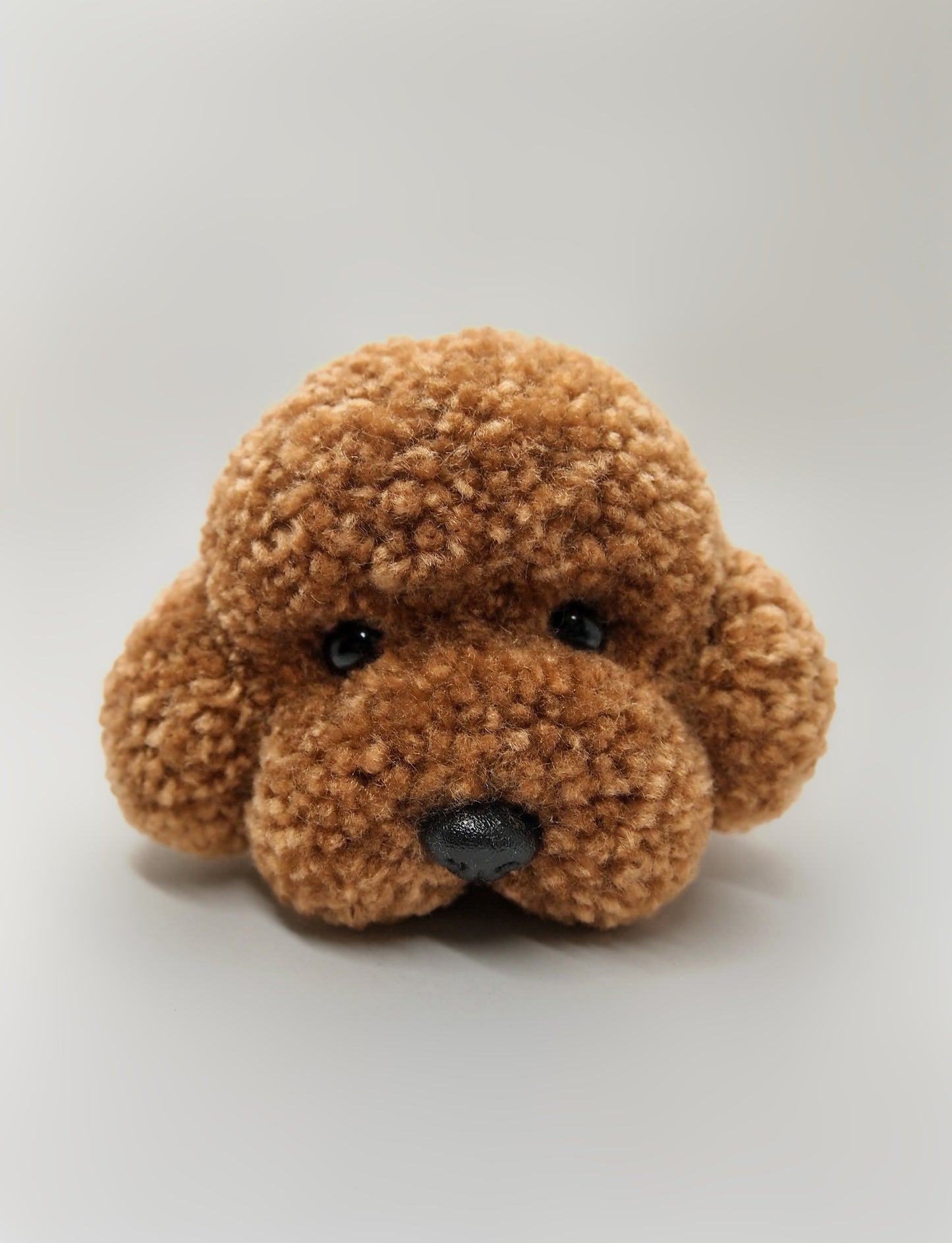 Doggie Art Keychain: BROWNY (Made to Order)