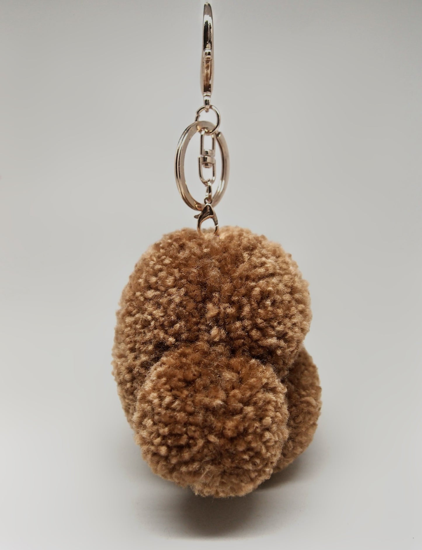 Doggie Art Keychain: BROWNY (Made to Order)