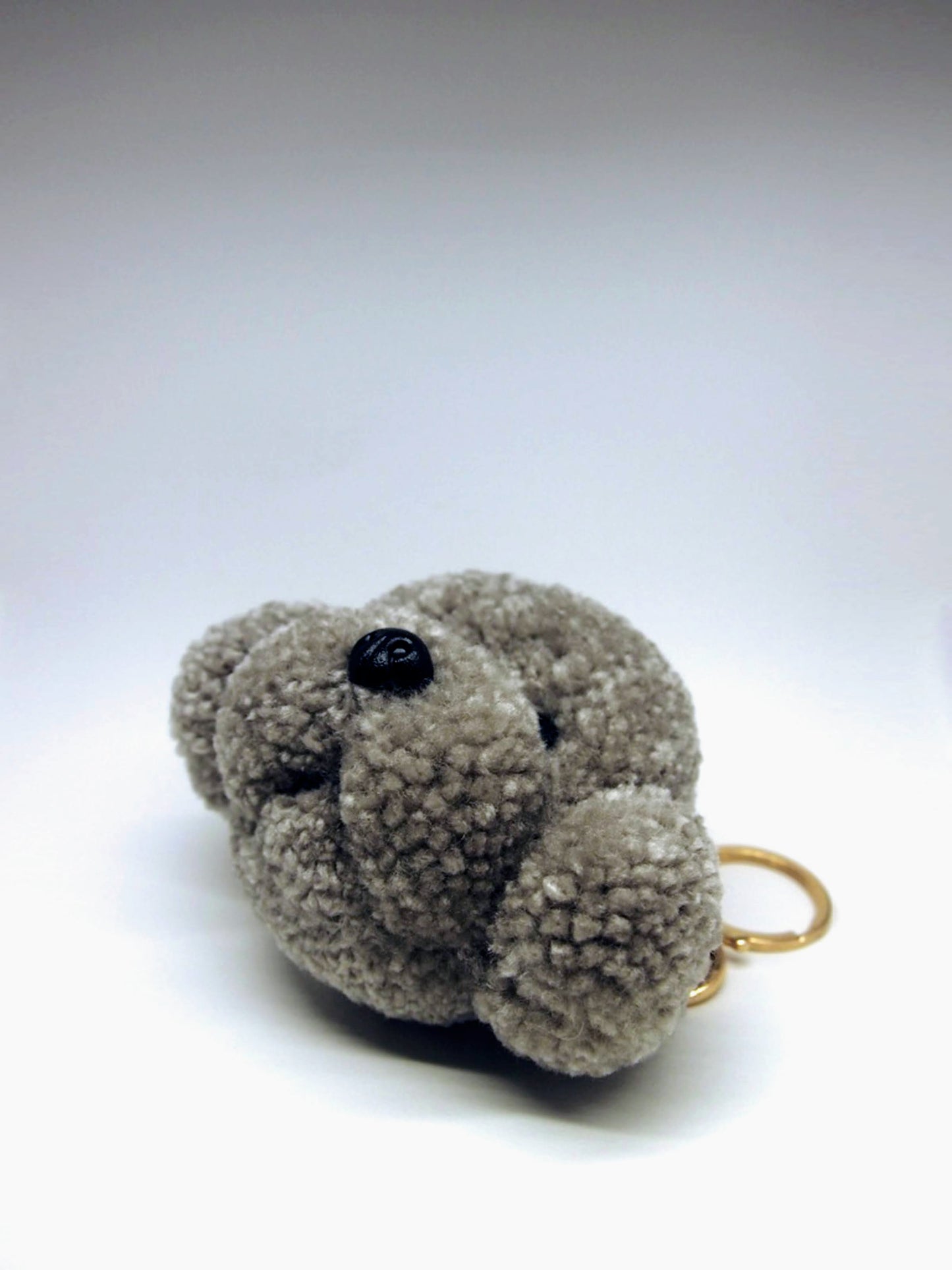 Doggie Art Keychain: PEBBLE (Made to Order)