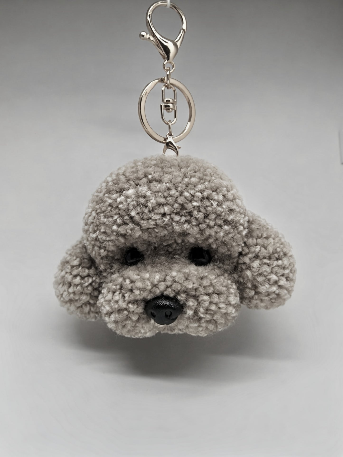 Doggie Art Keychain: PEBBLE (Made to Order)