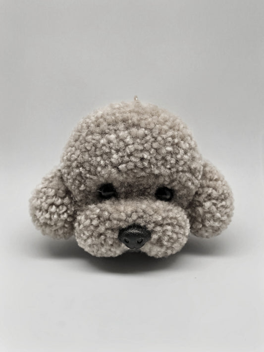 Doggie Art Keychain: PEBBLE (Made to Order)